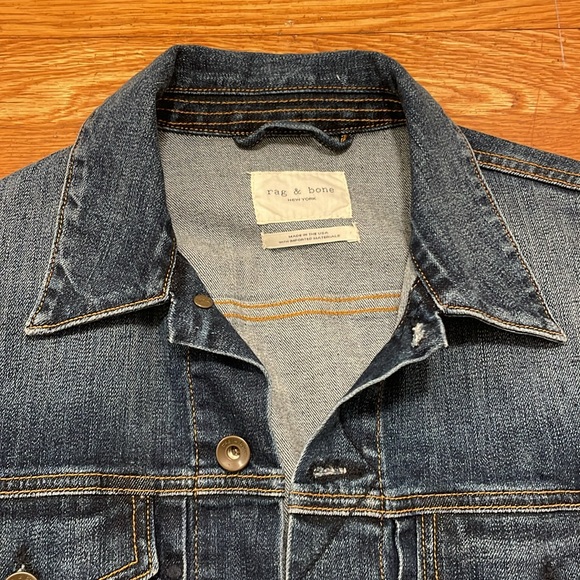 Rag & Bone Denim Jacket - Color Throop - Picture 2 of 7